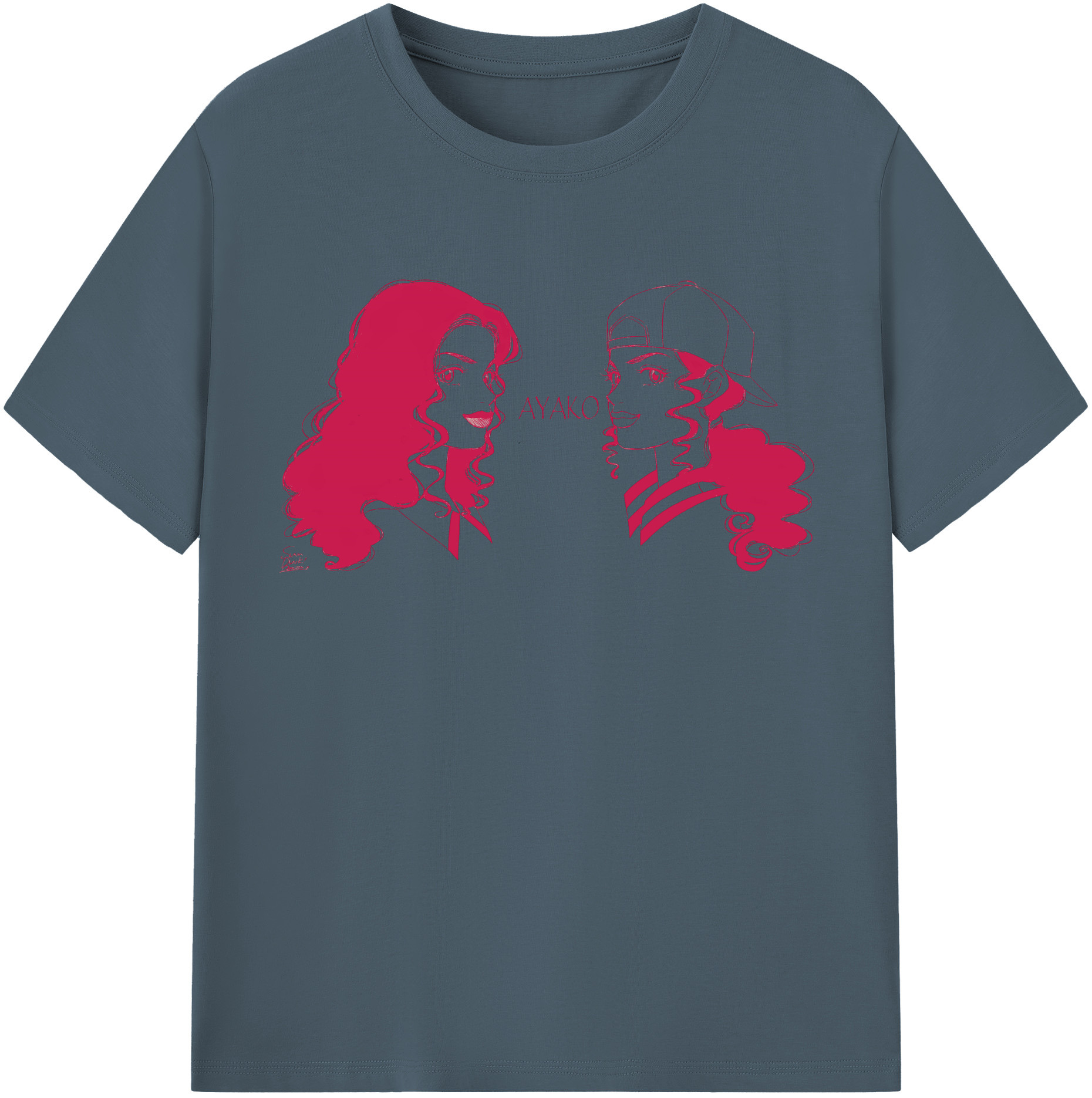SLAM DUNK／スラムダンク 綿100％半袖Tシャツ（フロントプリント）